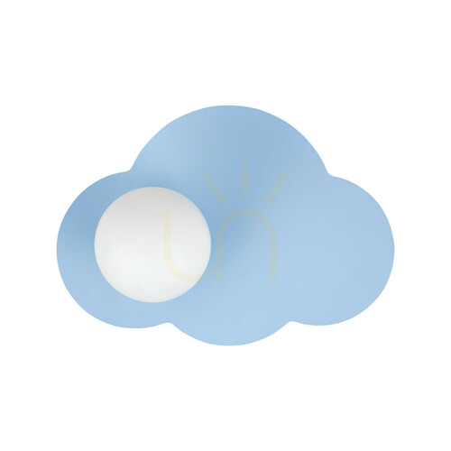 Prüfen Cloud New Blue Wandleuchte 1 Xg9