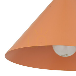 Cono S Lachsfarbene Pendelleuchte 1 Xe27 small 4