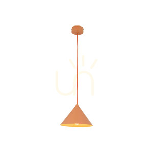 Cono S Lachsfarbene Pendelleuchte 1 Xe27 small 6