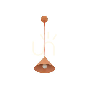 Cono S Lachsfarbene Pendelleuchte 1 Xe27 small 7