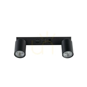 Nex Black Wandleuchte 2 XGU10 / USB small 5