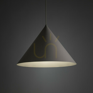 Cono XL Kaschmir-Pendelleuchte 1 XE27 small 1