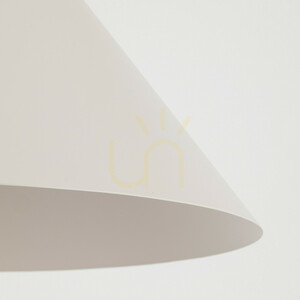 Cono XL Kaschmir-Pendelleuchte 1 XE27 small 2