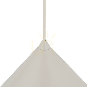 Cono XL Kaschmir-Pendelleuchte 1 XE27 small 3