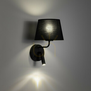 Maja Black Wandleuchte 1 Xe27 / 1 Xg9 small 1