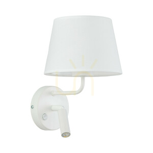 Maja White Wandleuchte 1 Xe27 / 1 Xg9 small 0