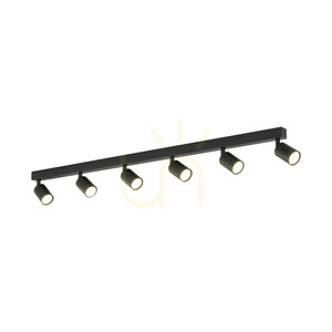 Nex Black Deckenleuchte 6 XGU10 small 4