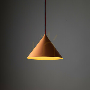 Cono M Lachsfarbene Pendelleuchte 1 Xe27 small 1