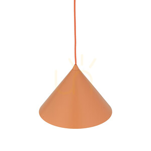 Cono M Lachsfarbene Pendelleuchte 1 Xe27 small 3