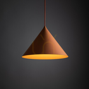 Cono L Lachsfarbene Pendelleuchte 1 Xe27 small 2