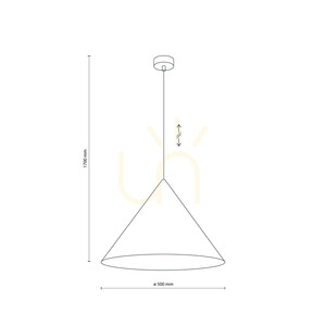 Cono XL Salmon Pendelleuchte 1 XE27 small 8
