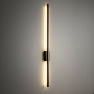 Flash Neue Wandleuchte aus braunem Holz, L 1 LED small 1