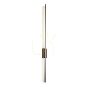 Flash Neue Wandleuchte aus braunem Holz, L 1 LED small 5