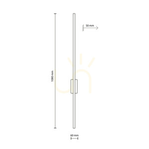 Flash Neue Wandleuchte aus braunem Holz, L 1 LED small 7