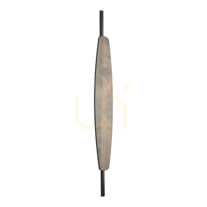 Mareva L LED-Wandleuchte in Walnuss small 4