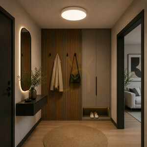 Velis White 30 W LED-Deckenleuchte IP54 small 1