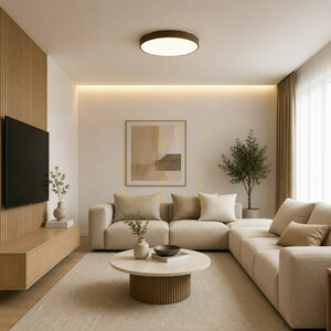 Velis Brown 40 W LED-Deckenleuchte IP54 small 1