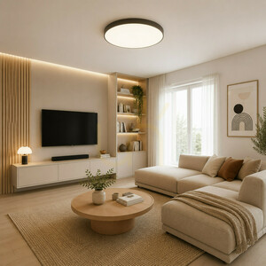 Velis Brown 60 W LED-Deckenleuchte IP54 small 1