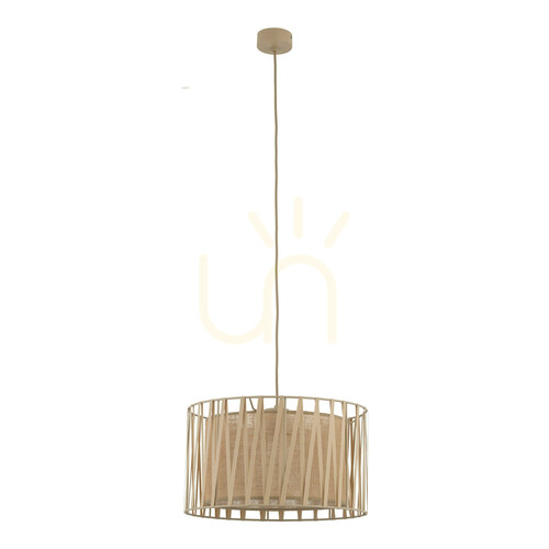 Prüfen Harmony Sabia Jute-Pendelleuchte 1 Xe27