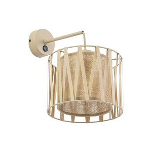 Harmony Sabia Jute-Wandleuchte 1 Xe27 small 5
