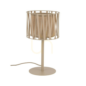 Harmony Sabia Jute-Nachtlicht 1 Xe27 small 0