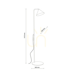 Cono Navy Stehlampe 1 Xe14 small 9