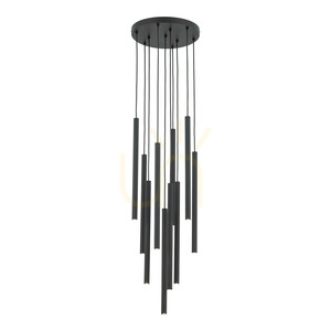 Ferro Black Pendelleuchte 10 Xg9 Circle small 6