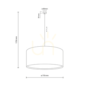 Largo Black Pendelleuchte 3 Xe27 small 10