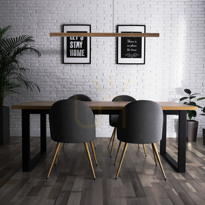 Viga Wood LED-Pendelleuchte aus gebürstetem Kiefernholz und Walnussholz small 3