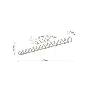 Viga Wood LED-Deckenleuchte aus gebürstetem Kiefernholz im Used-Look small 7