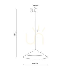 Lume XL Pendelleuchte in Burgunderrot, 1 XGX53 small 10
