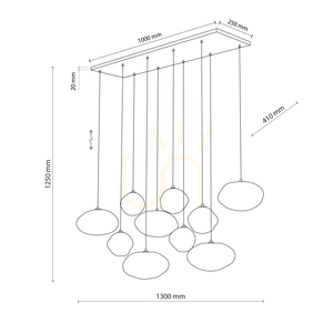 Nebia Neue braune Pendelleuchte 10 Xg9 small 7