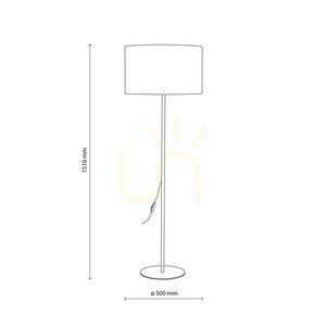 Dalum Navy Stehlampe 1x E27 small 7