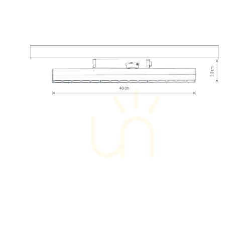 Prüfen PROFILE FOCUS LINEAR LED 15 W 12397 Schienenleuchte von Nowodvorski