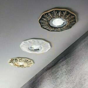 Einbauleuchte Ideallux POLKA 115580 champagner GU10 Ø14 cm Aluminium Metall 2 Einbauleuchte Ideallux POLKA 115580 champagner GU10 Ø14 cm Aluminium Metall small 2