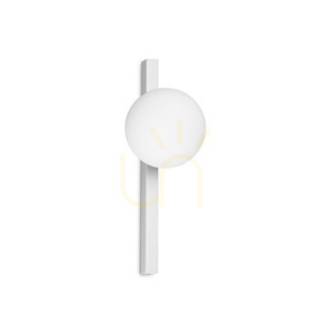 Ideallux Binomio 328478 Weiße Decken-/Wandleuchte, G9, 1x4 W, 33,3 cm small 0