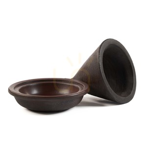 Tontopf-Tajine BAZAR BIZAR Ethnic Cone 21×21×24 cm Terrakotta small 2