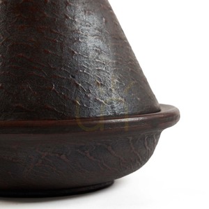 Tontopf-Tajine BAZAR BIZAR Ethnic Cone 21×21×24 cm Terrakotta small 6