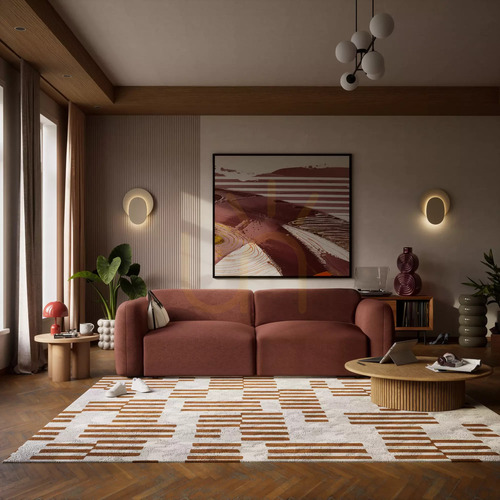 Prüfen NORREBRO 3-Sitzer-Schlafsofa – Burgundy City Sofa