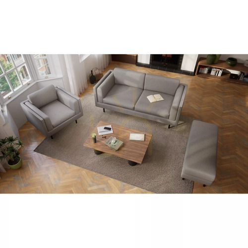 Prüfen CHELSEA Bank – Farbe: Taupe von City Sofa