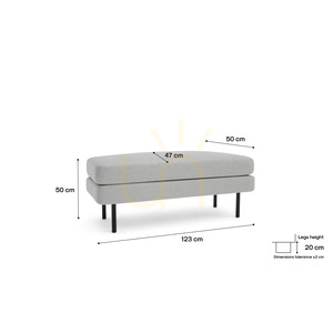 CHELSEA Bank – Silver City Sofa small 4