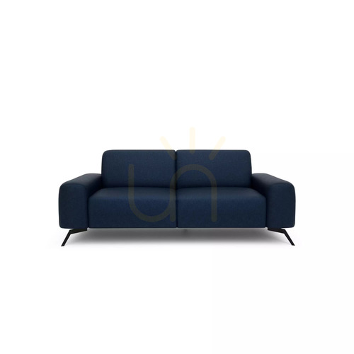 Prüfen SOHO Zweisitzer-Sofa – Dunkelblaues City-Sofa
