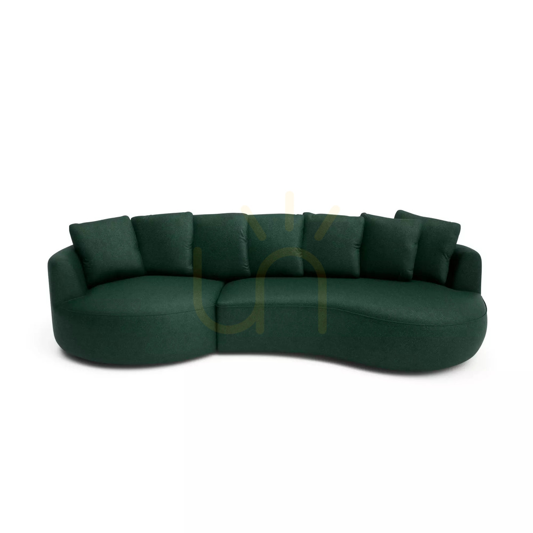 BELLEVILLE 4-Seater Corner Sofa – Green City Sofa