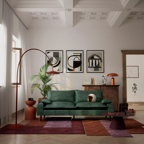 Prüfen AVENTINE Zweisitzer-Sofa – Green City Sofa