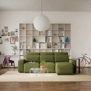JORDAAN Universal-Eck-Schlafsofa – Farbe: Khaki von City Sofa 1 JORDAAN Universal-Eck-Schlafsofa – Farbe: Khaki von City Sofa small 1