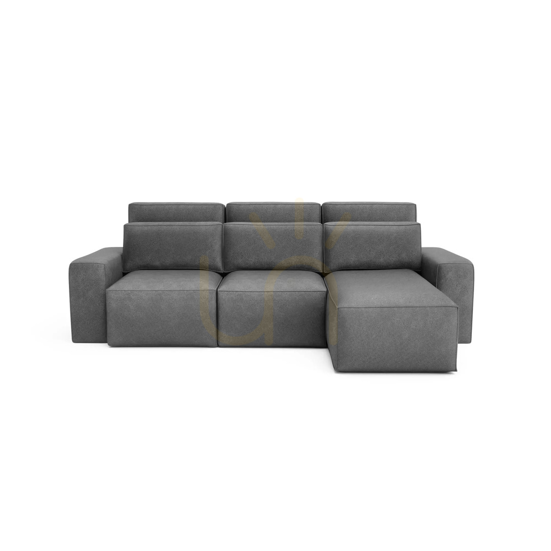 JORDAAN Universal Corner Sofa Bed – Gray City Sofa