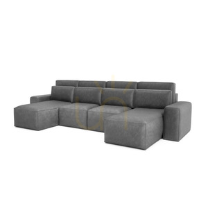 JORDAAN Eck-Schlafsofa – U-förmig – Gray City Sofa small 3