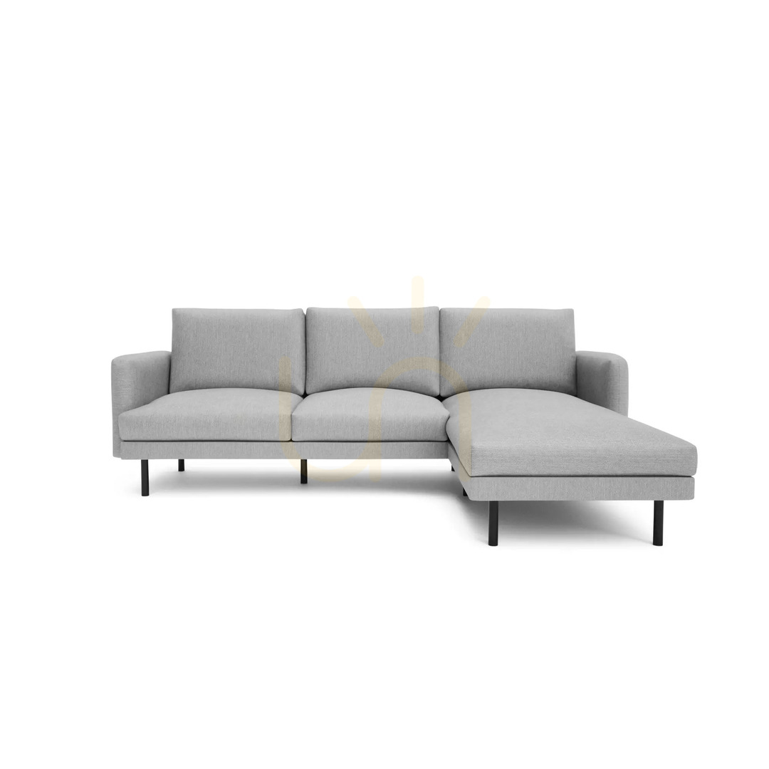 BRERA 4-Seater Corner Sofa – Gray City Sofa