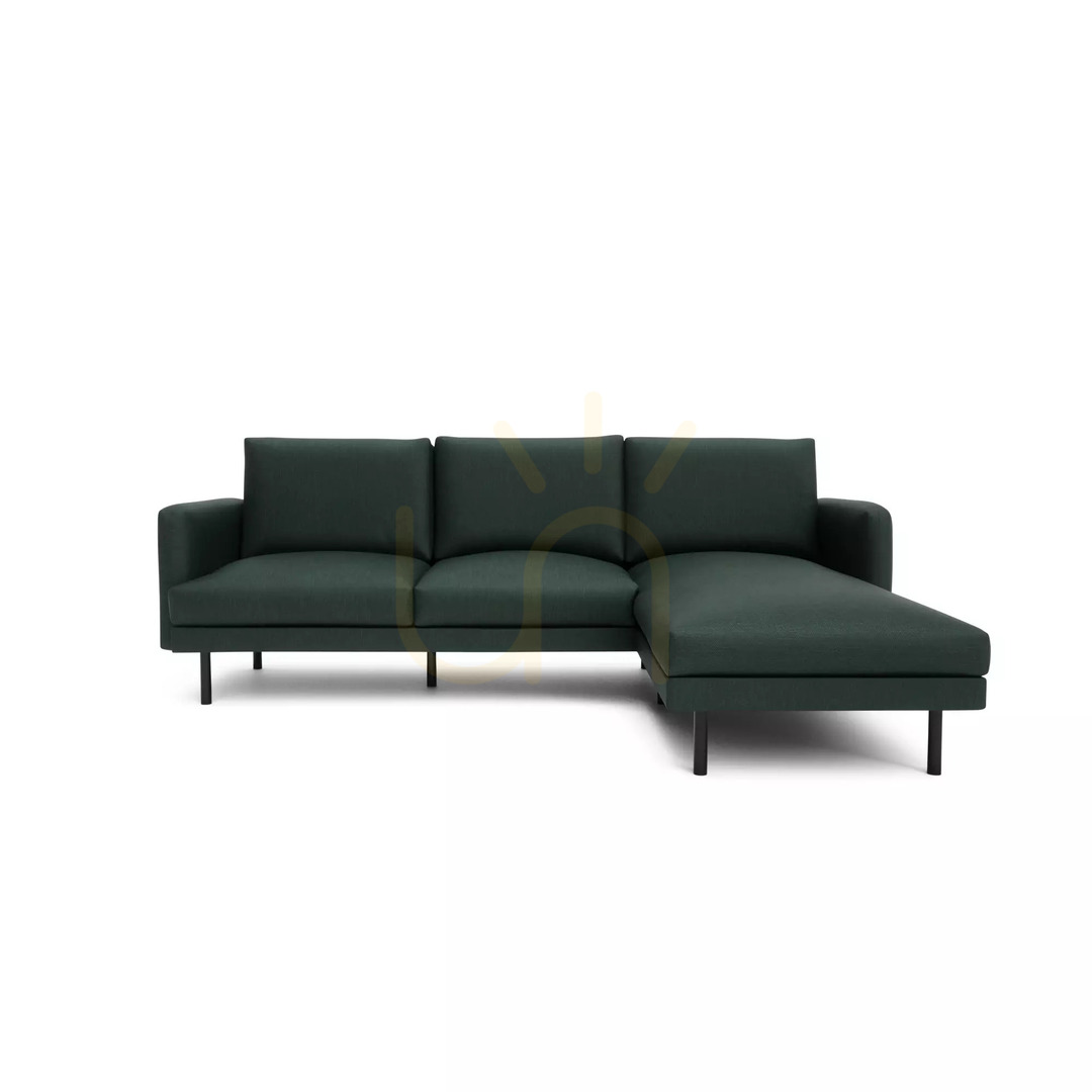 BRERA 4-Seater Corner Sofa (Right Corner) – Green City Sofa