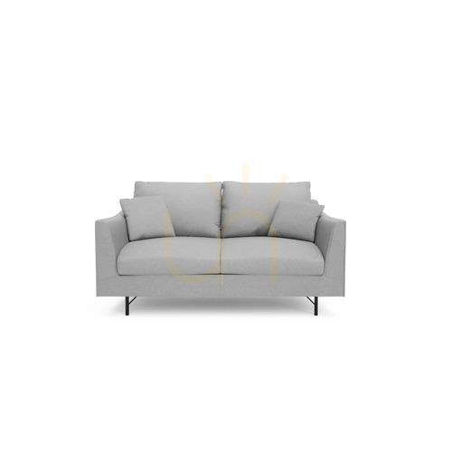 Prüfen ALFAMA Zweisitzer-Sofa – City Sofa Grau